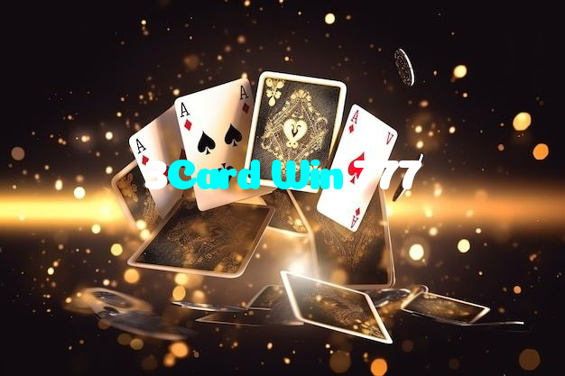 3Card Win 777 casino presented on mobile device in Pakistan with slots and live games