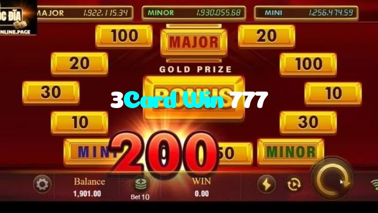 3Card Win 777
