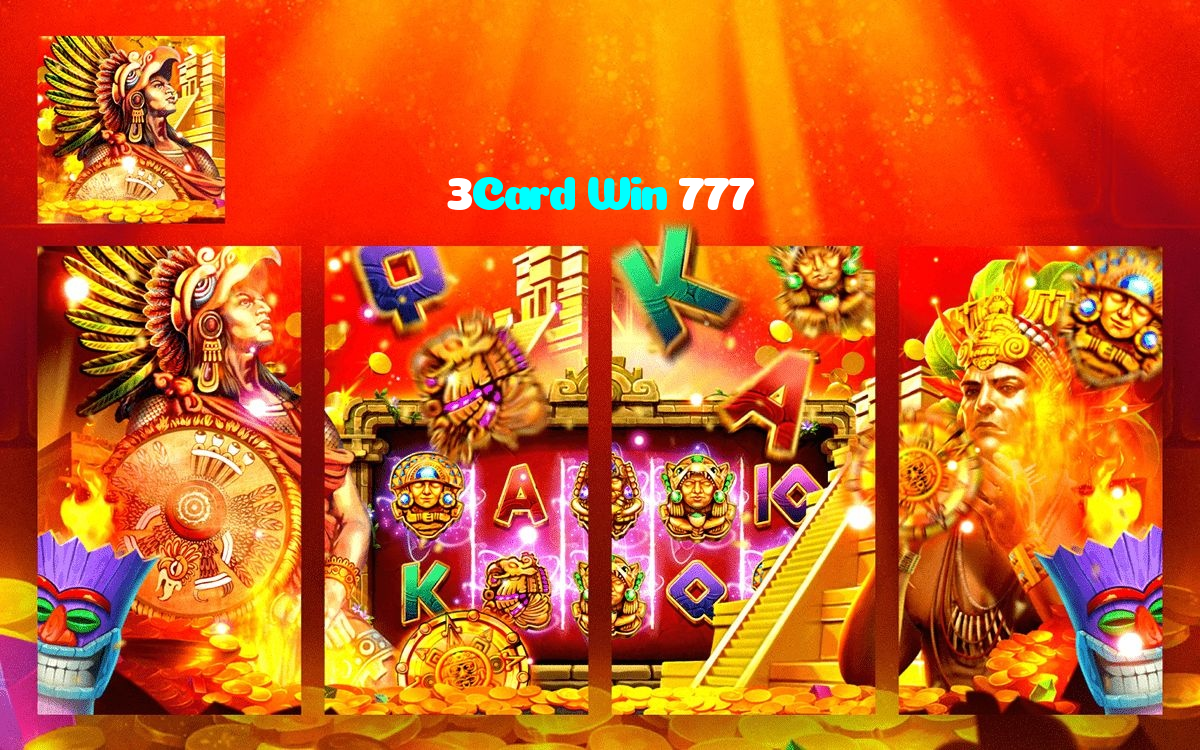 3Card Win 777 casino presented on mobile device in Pakistan with slots and live games